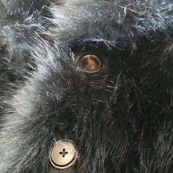 Mango Faux Fur Jacket "NEW" - Picture 9 of 16